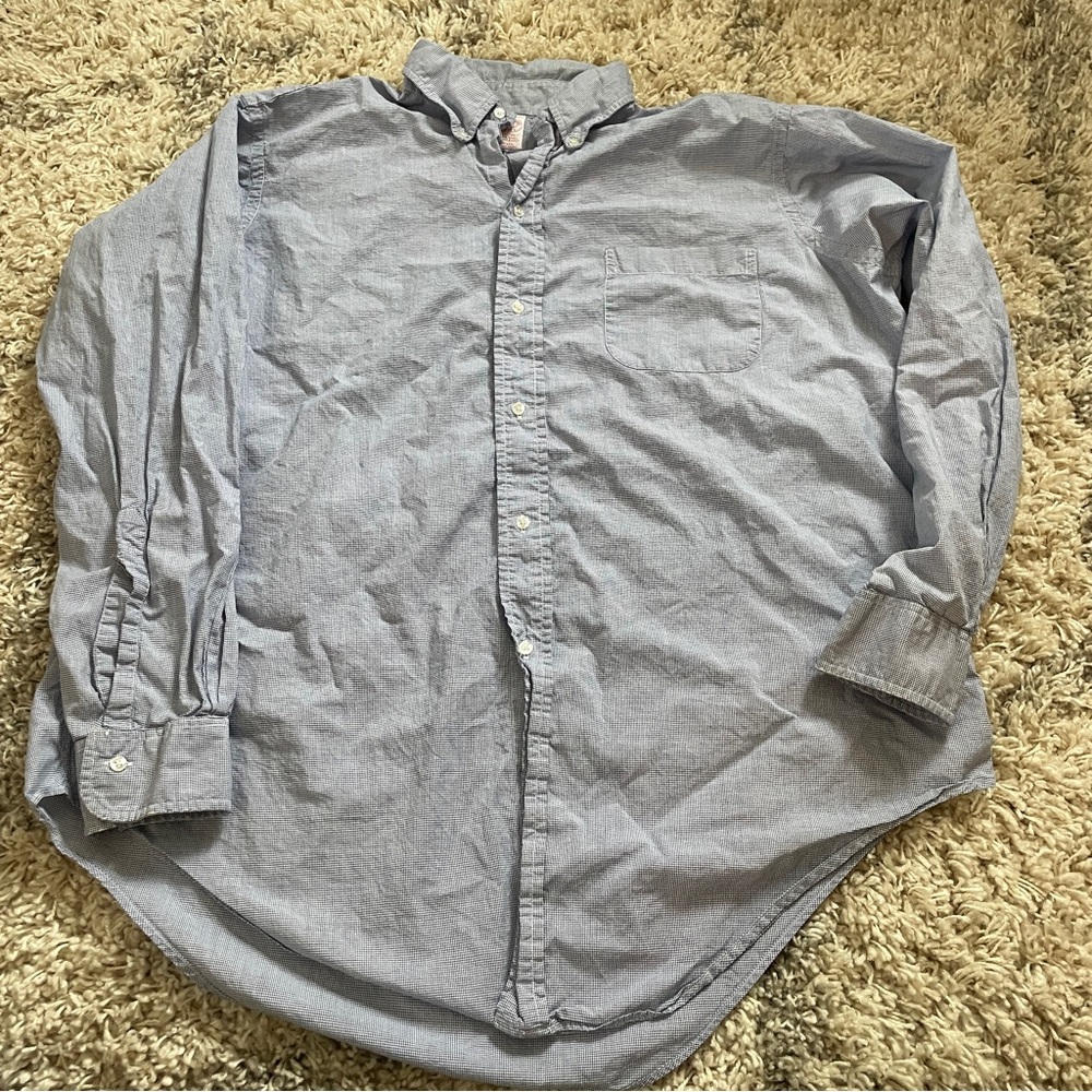 Brooks‎ Brothers Sky Blue Casual Button-Down Shirt